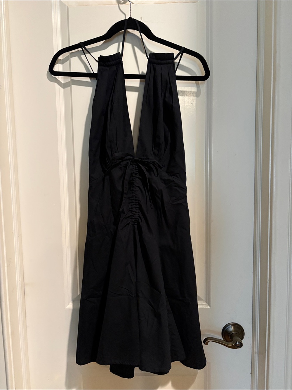 Black Halter Dress - Women's